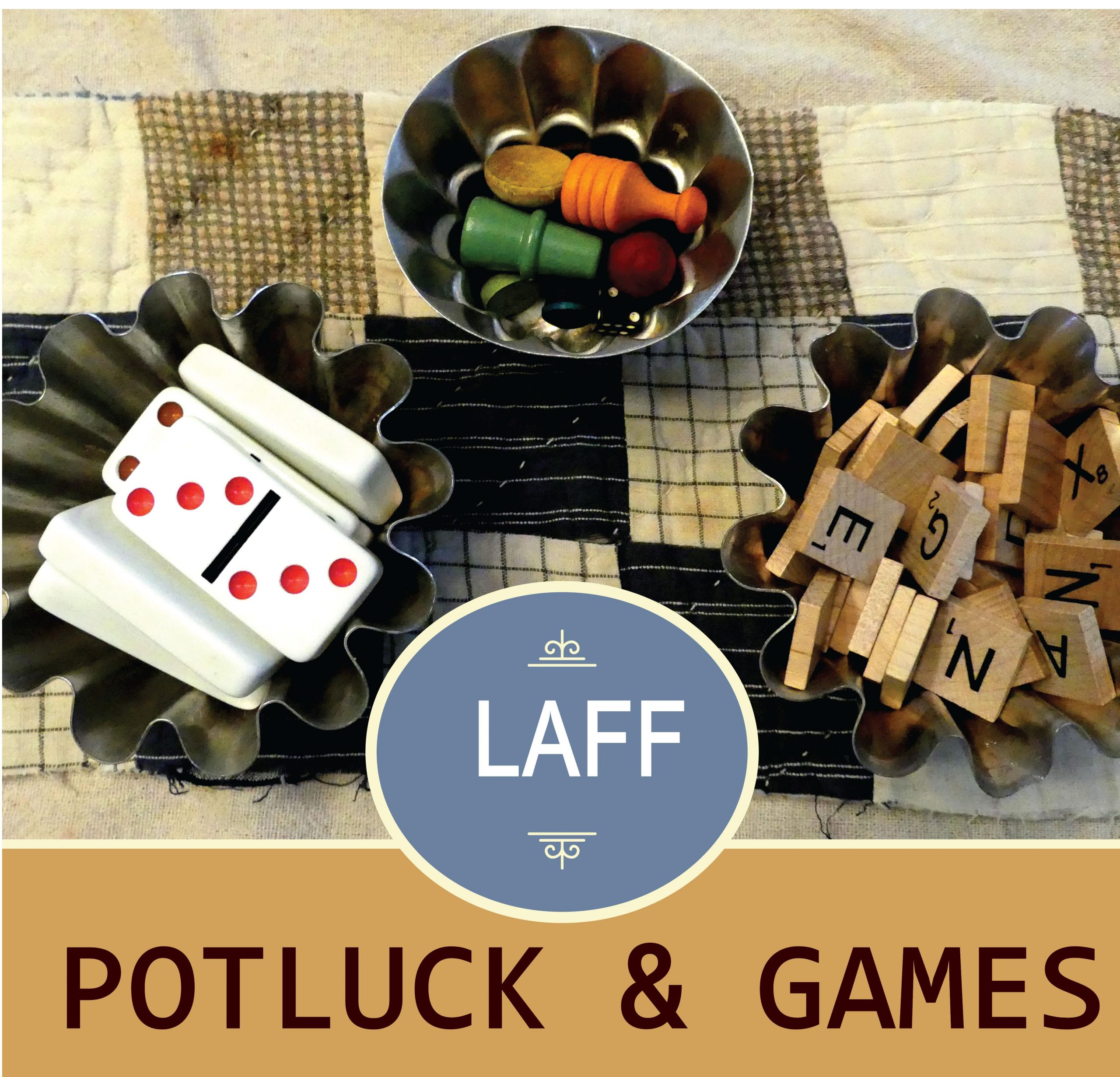 LAFF potluck and games