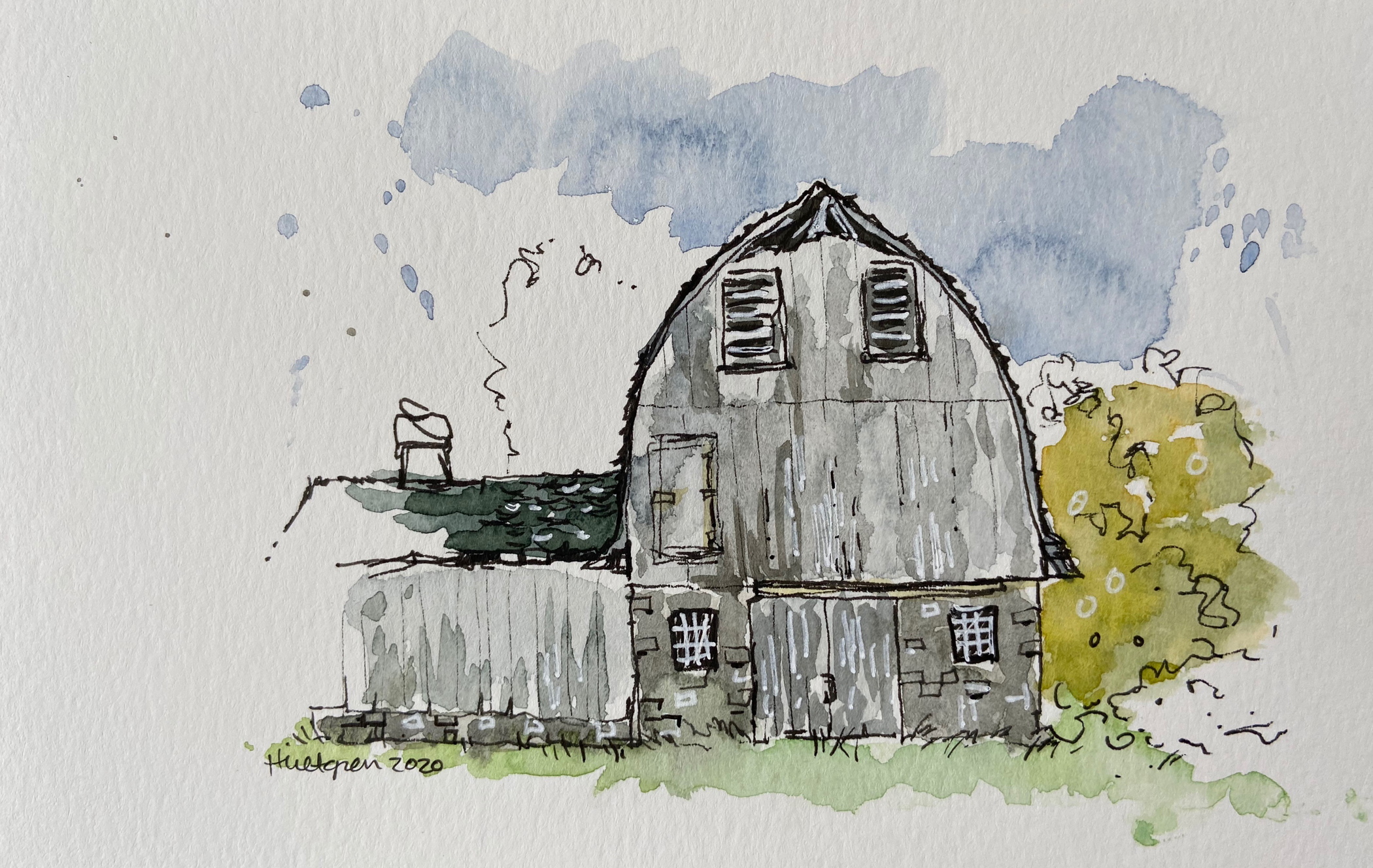 BarnFrontPrint BarnFrontPrint