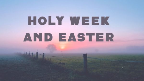 Holy Week Easter 2024 webpage