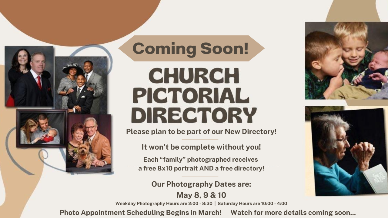Save The Date- Photo Directory