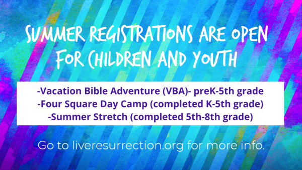 Summer Children and youth updated