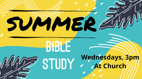 Summer Bible Study No dates
