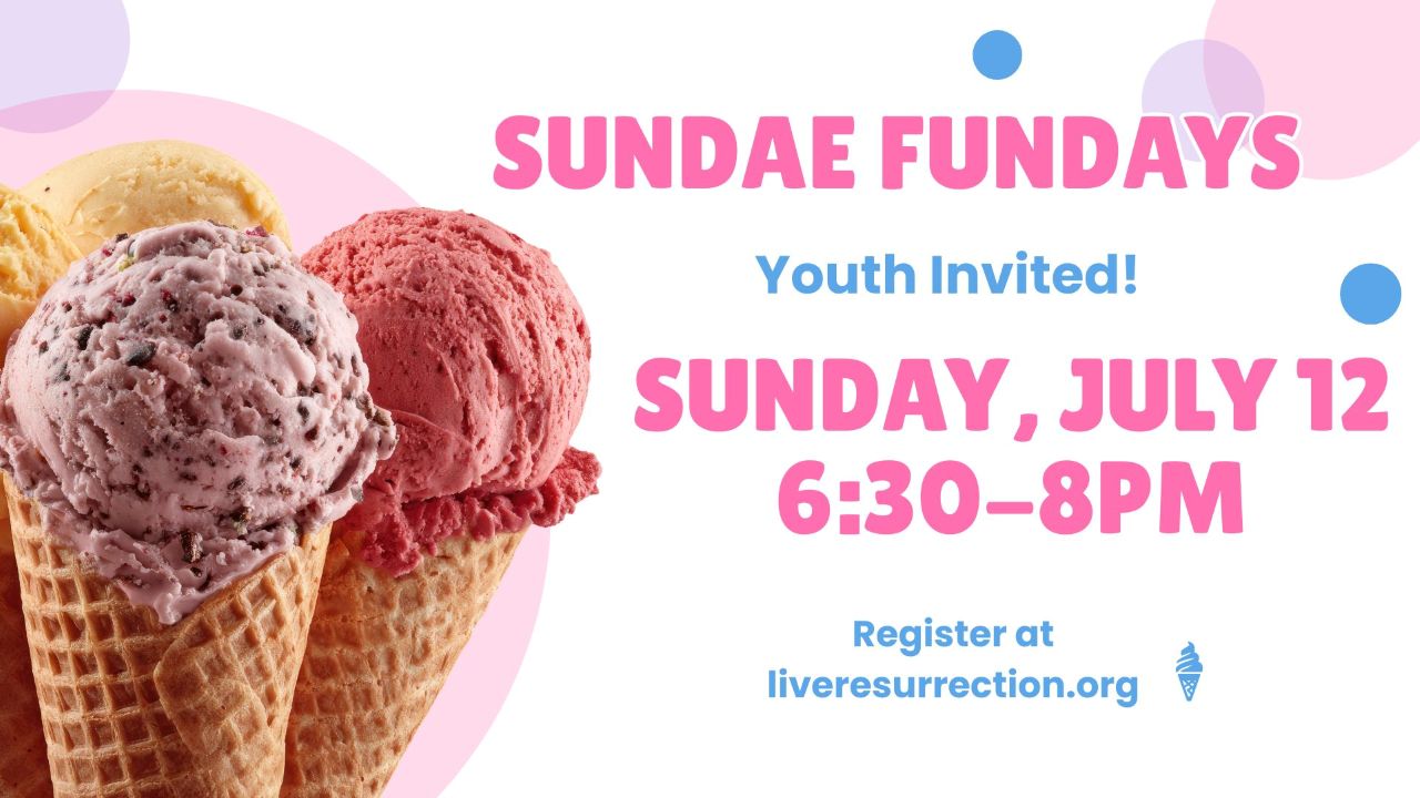 sundae Fundays announcement